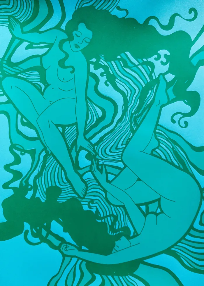 Where The River Meets The Sea SCREENPRINT