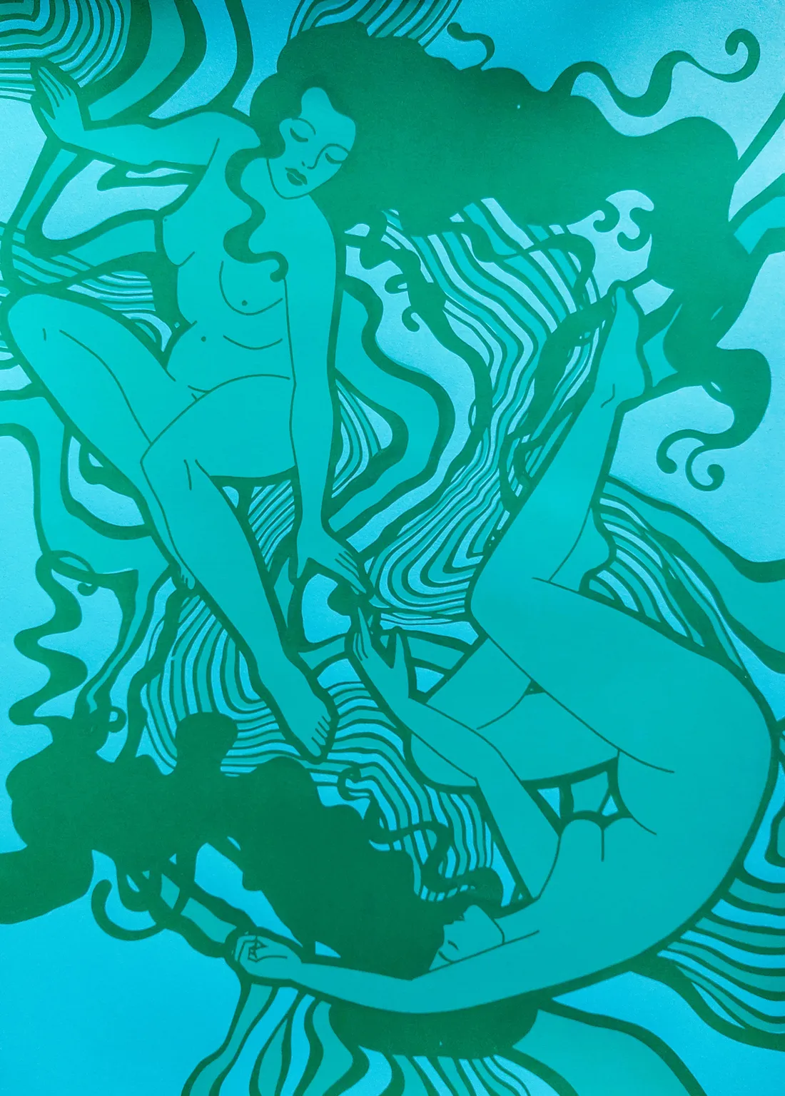 Where The River Meets The Sea SCREENPRINT