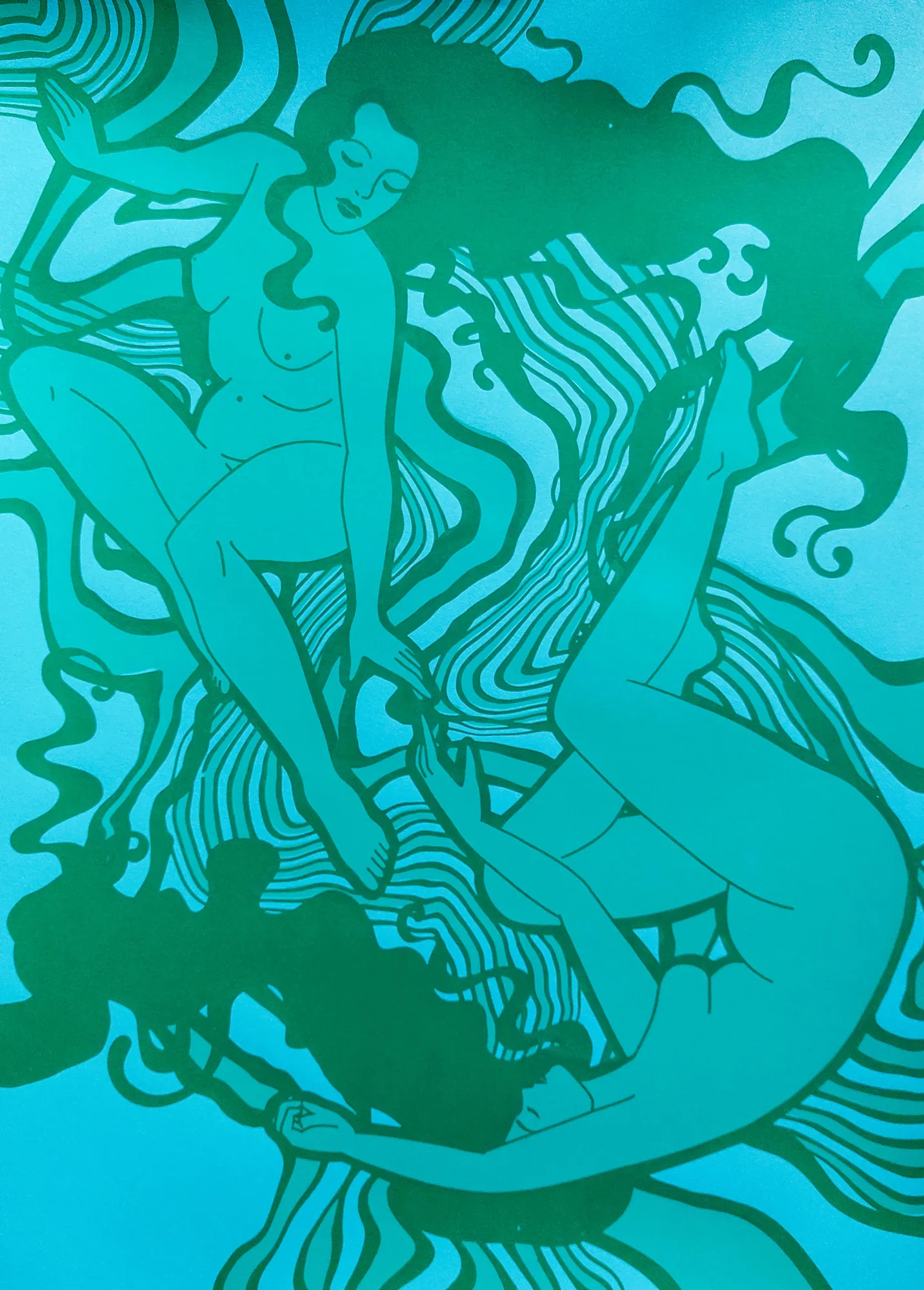 Where The River Meets The Sea SCREENPRINT